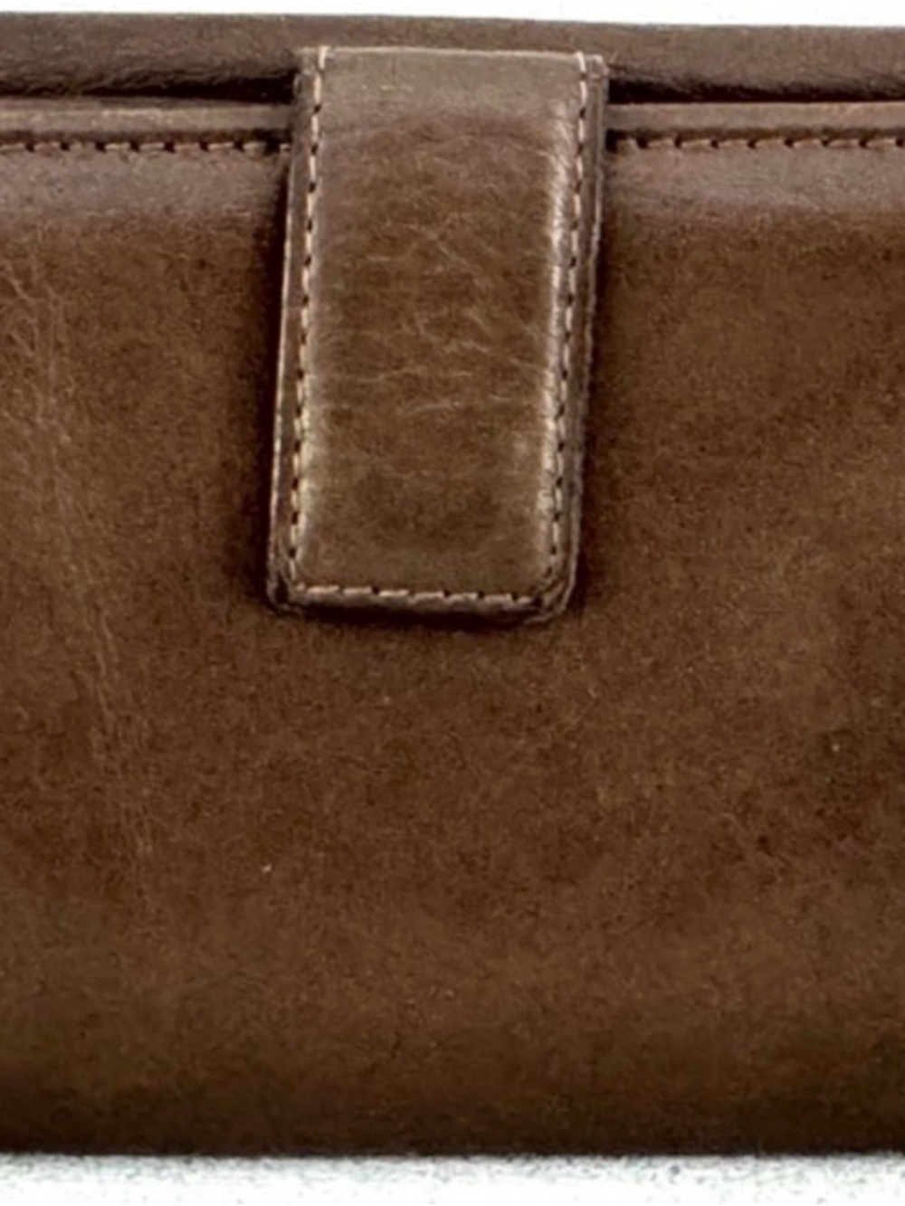SALVATORE FERRAGAMO Vintage Brown Leather Wallet - Picture 3 of 9